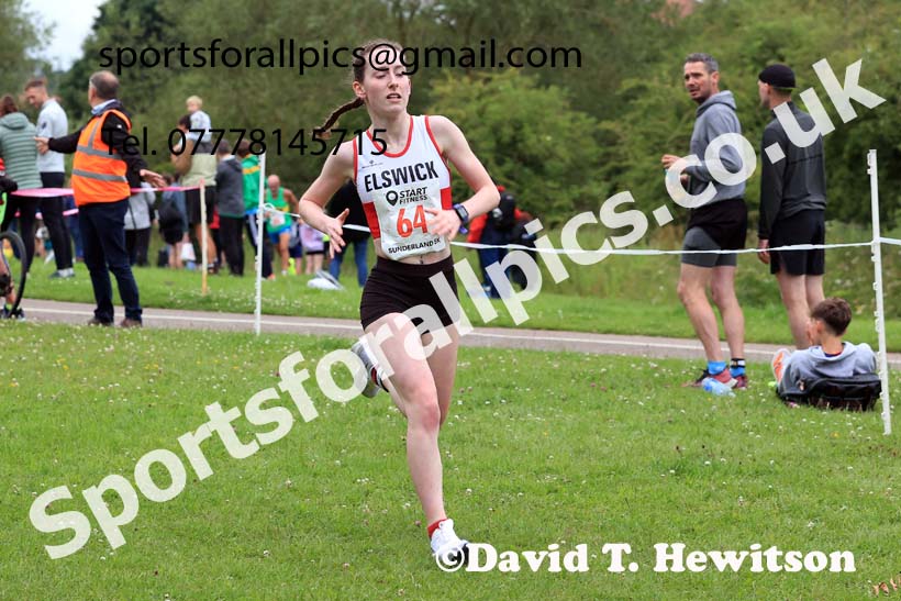 Women and Men Over-50s, 2024 Sunderland Harriers 5k, Silksworth, Sunderland.  Photo: David T. Hewitson/Sports for All Pics